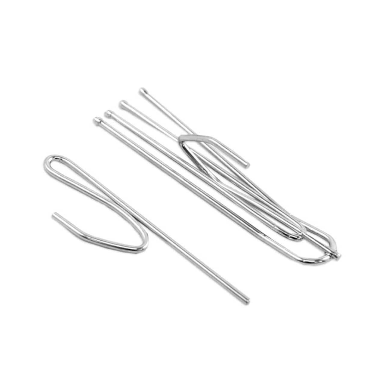 3" Traverse Pleater Hooks (4 Ends) - 10 Pack